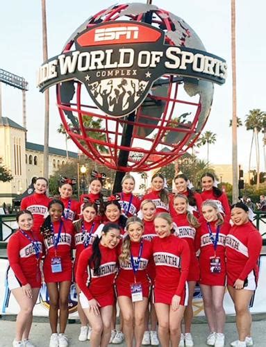 Chs Cheerleaders Place In National Competition News