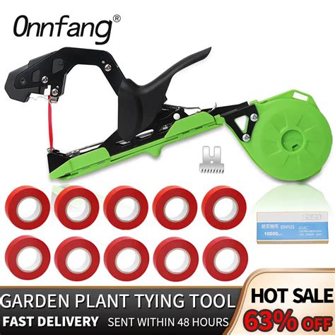 Onnfang Garten Hand Binde Maschine Pflanze Leichte Gartenger Te