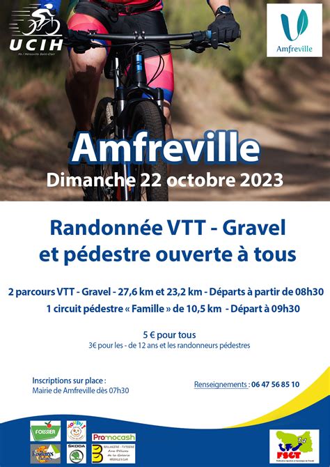 Randonn E Vtt Gravel Et P Destre Amfreville