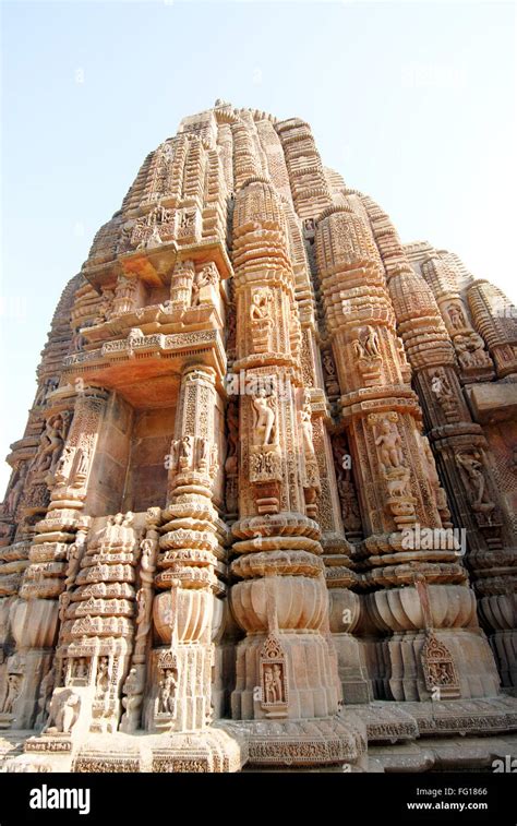 Lingaraj Temple In Th Century Bhubaneswar Orissa India Stock