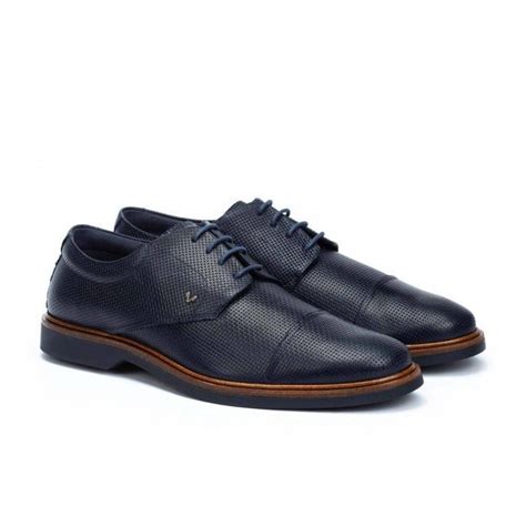 Zapatos vestir hombre elegantes Martinelli Lenny 1384-1697H azul navy.