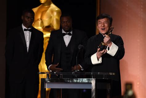 Jackie Chan receives Honorary Oscar at 8th Annual Governors Awards