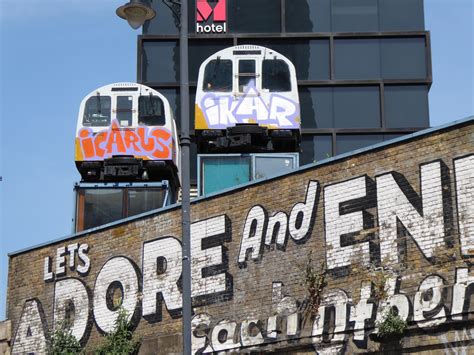 Tubes on the Roof Shoreditch, London : r/TrainPorn