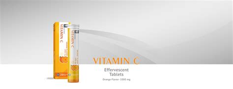 Vitamin C Mg Orange Flavor Effervescent Tablet Dayonix Pharma