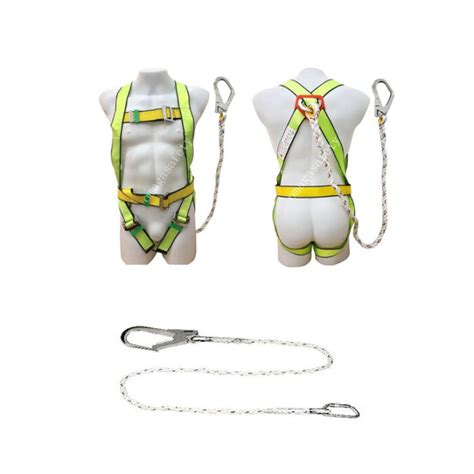 Full Body Harness Double Lanyard SH DLBH Optron