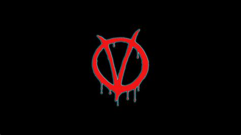 Wallpaper Illustration Heart Text Logo Circle V For Vendetta