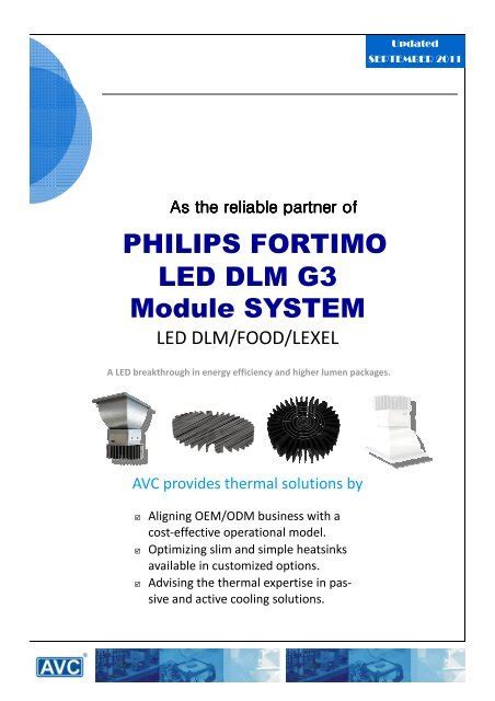 Philips Fortimo Led Dlm G Module System Avc