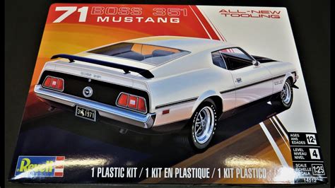 First Look Ford Mustang Boss Scale Model Kit Review