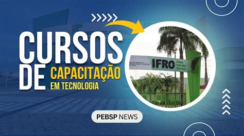 Instituto Federal abre inscrições para 6 Cursos de Capacitação em