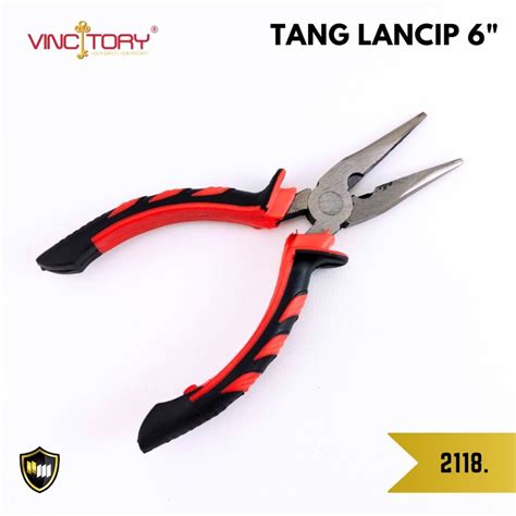 Jual Tang Lancip 6 Inch Baja Karbon Kuat Tang Lancip Tools Alat