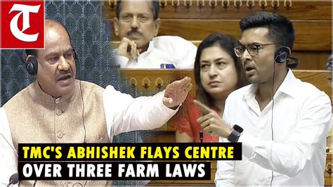 Trinamool Congress Mp Abhishek Banerjee Flays Modi Govt Over Three