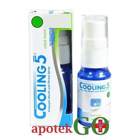 Jual Cooling Five Antiseptic Mouth And Throat Spray Semprotan