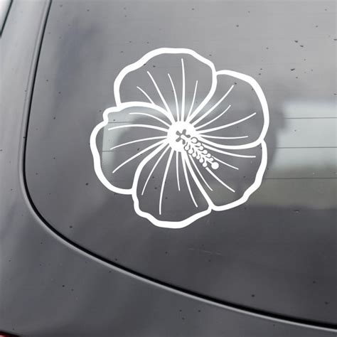 Hibiscus Decals Etsy