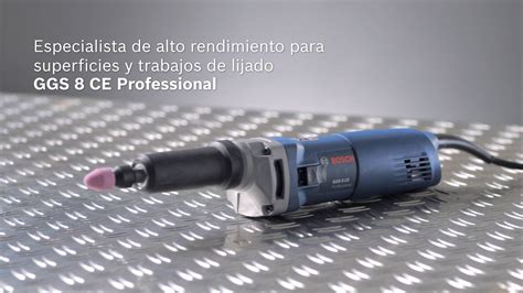 Ggs Ce Amoladora Recta Bosch Professional