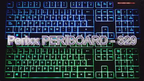 Teclado Perixx PERIBOARD 329 YouTube