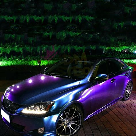 Chameleon Matte Purple Blue Color Shift Car Vehicle Vinyl Wrap Etsy