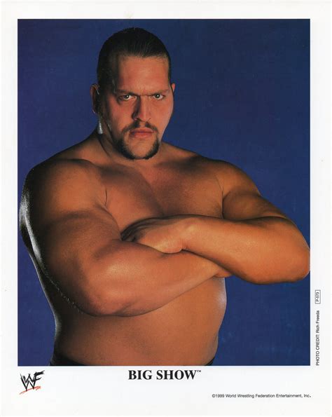 Big Show Paul Wight Wwf Promo Photo