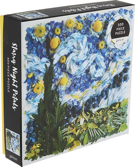 Amazon Starry Night Petals Piece Puzzle From Galison