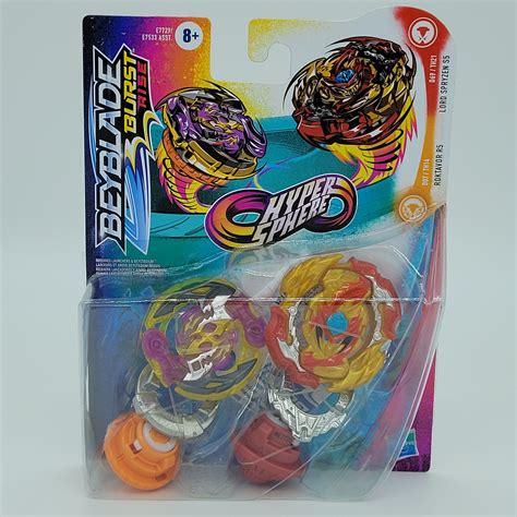 Beyblade Burst Rise Hypersphere Roktavor R And Lord Spryzen S Pack