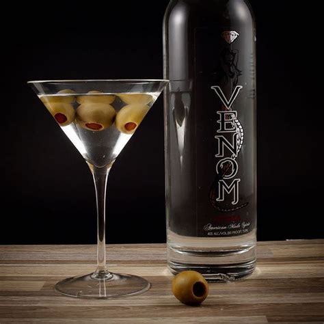 The Perfect Martini 2 Ounces Venom Vodka 34 Ounce Dry Vermouth 2