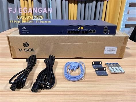 Vsol V G B Ac Gpon Olt Port With C Dbm Sfp Modules