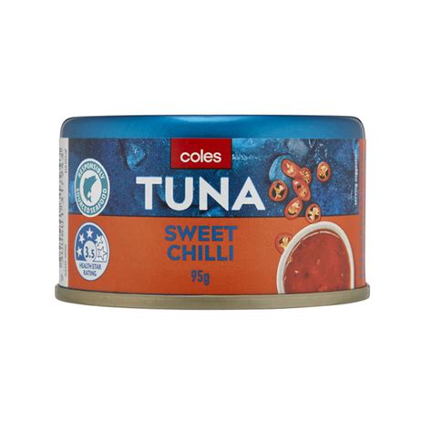 Buy Coles Tuna Sweet Chilli 95g Coles