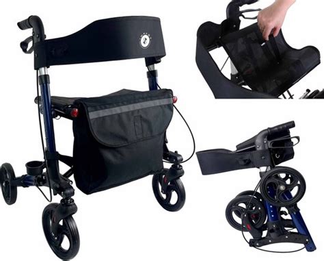 Impaqt Rollator Lichtgewicht Stabiel En Klein Opvouwbaar