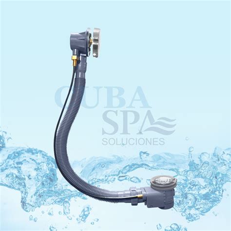 Desagüe Automático Premium 65 Tina ABS Cromado Bronce 650 mm Cuba Spa