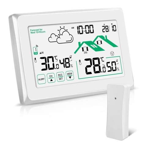 Station Meteo Interieur Exterieur Sans Fil Thermom Tre Num Rique