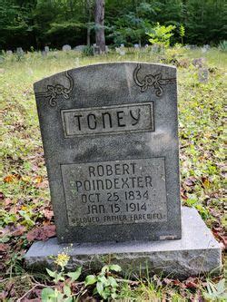 Robert Poindexter Toney Homenaje De Find A Grave