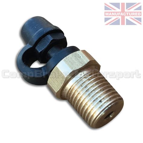 18 Npt Brake Bleed Nipples For Brake Calipers With Dust Caps X 10