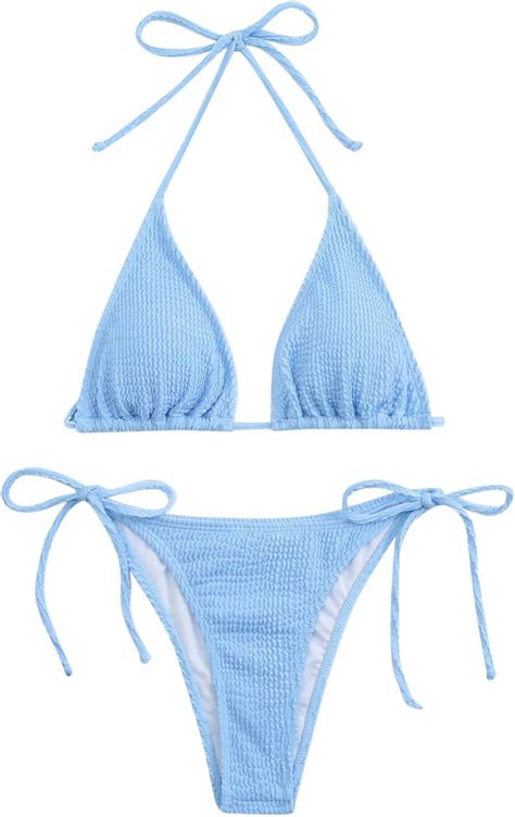 Bikini Set Dames Tweedelig Badpak Dames Buikweg Push Up Effen Bikini