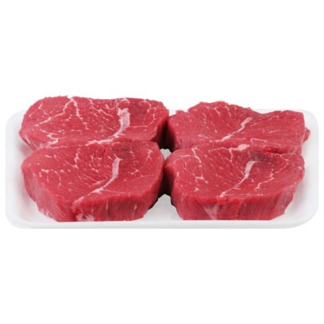 Beef Choice Chuck Shoulder Mock Tender Steak 4 Per Pack 1 Lb Frys