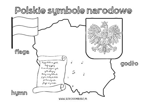 Symbole Narodowe Kolorowanki Artofit