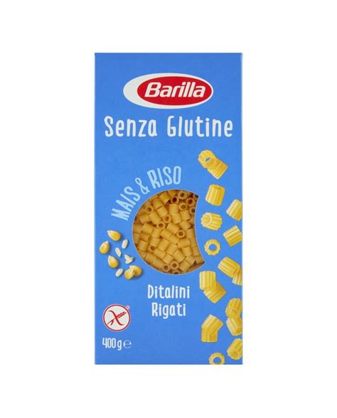 BARILLA DITALINI RIGATI SENZA GLUTINE 400 GR