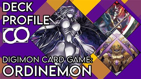 Ordinemon Deck Profile Digimon Deck Profile Youtube