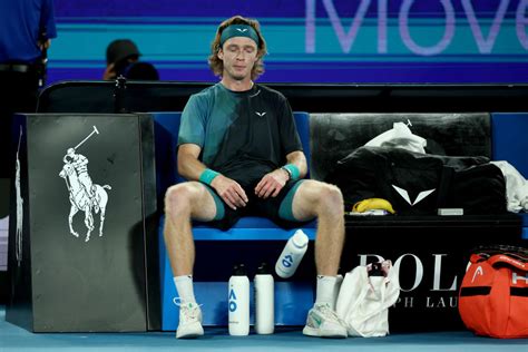 Photos Andrey Rublev S Absolute Devastation After Lost Set In Most