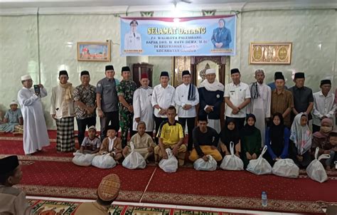 Pj Walikota Palembang Ratu Dewa Imbau Pengurus Masjid Perhatikan Dan