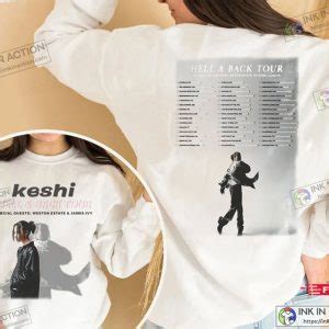 Keshi Hell Heaven World Tour 2023 Shirt Print Your Thoughts Tell