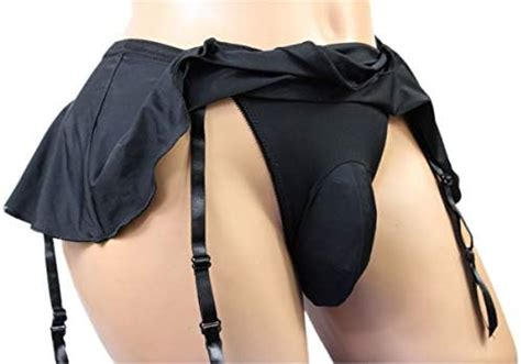 Aishani Sissy Pouch Panties Men S Skirted Mooning Bikini Briefs Girly