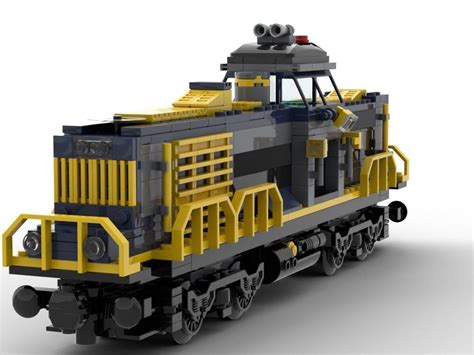 Train engine used for move wagon in the dock by Numerikart #LEGO https://rebrickable.com/mocs ...