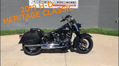 010634 2019 Harley Davidson Softail Heritage Classic Flhc Youtube