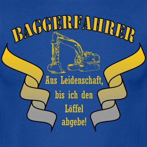 Luigi Shop Beruf Baggerfahrer Arbeiter Bagger Männer T Shirt