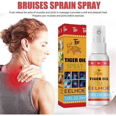 Eelhoe Tiger Muscle And Bone Pain Spray Relieves Body Joint