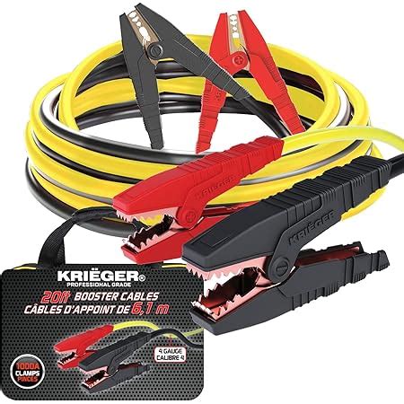 Amazon Voilamart Auto Heavy Duty Jumper Cables Gauge Ft