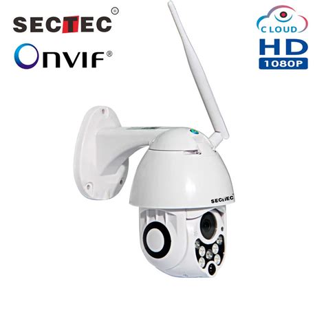 Sectec P Mini Speed Dome Ptz Outdoor Cloud Wifi Ip Camera Onvif Sd