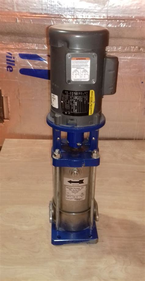 Goulds 1sva7c1f4 Vertical G And L Series Ssv 1 2 Hp Centrifugal Pump