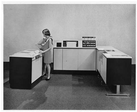 Univac System With Models Hagley Digital Archives