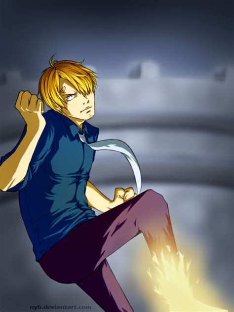 Sanji Diable Jambe By Nyb On Deviantart