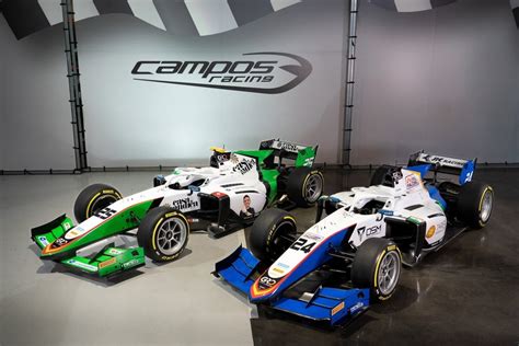 Ot Campos Reveals Their 2023 F2 Liveries Rformula1